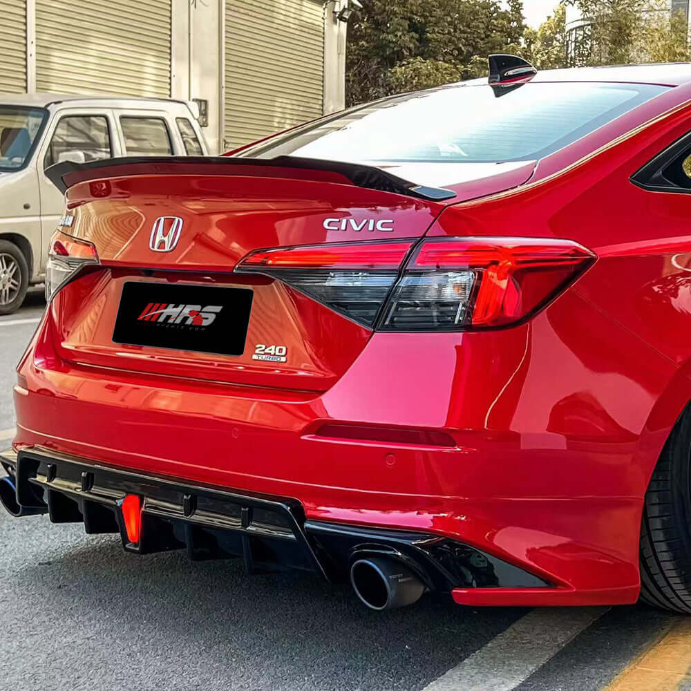 2022-26 Honda Civic 11th Gen Sedan Trunk Spoiler - V1 By YOFER