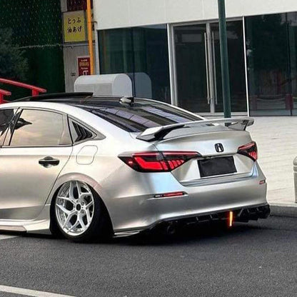 HRS 2022-26 Honda Civic 11th Gen Sedan Rear Diffuser - V4