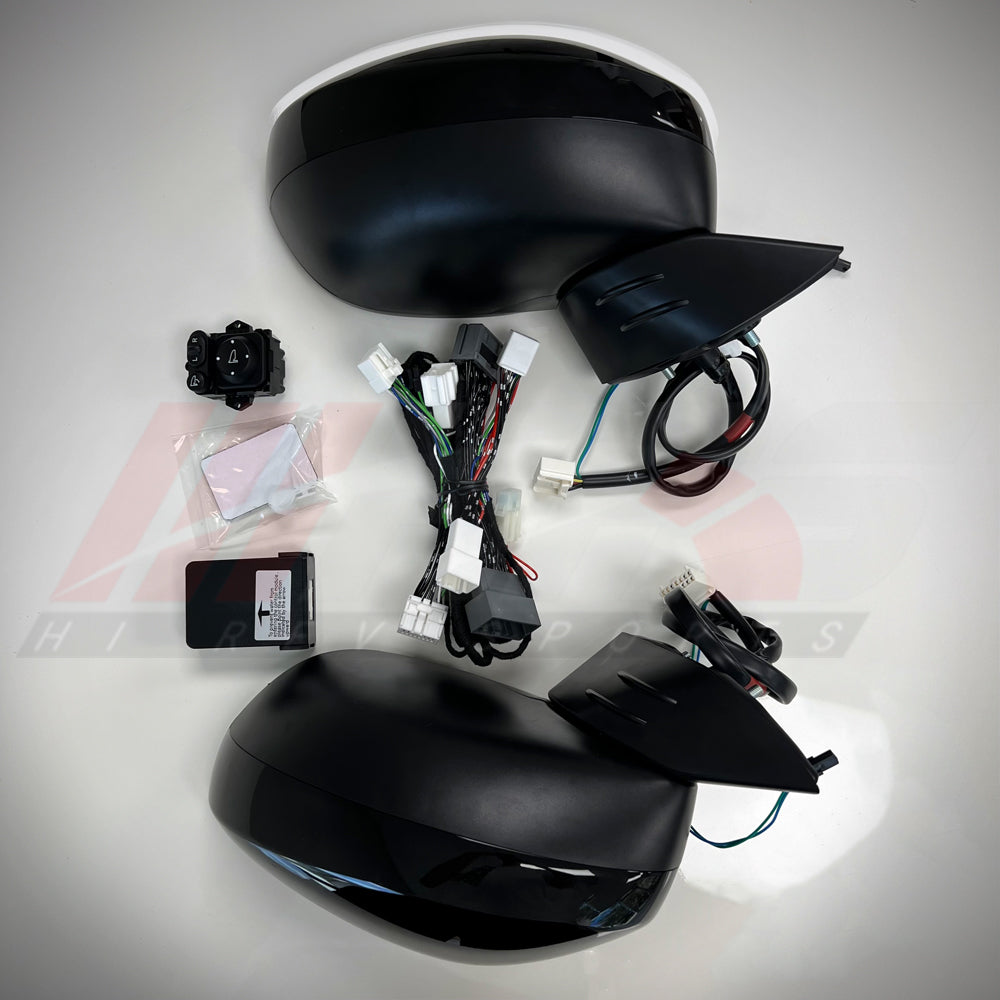 HRS 2022-26 Honda Civic 11th Gen Sedan/Hatchback Power Folding Mirrors - The Elite Series