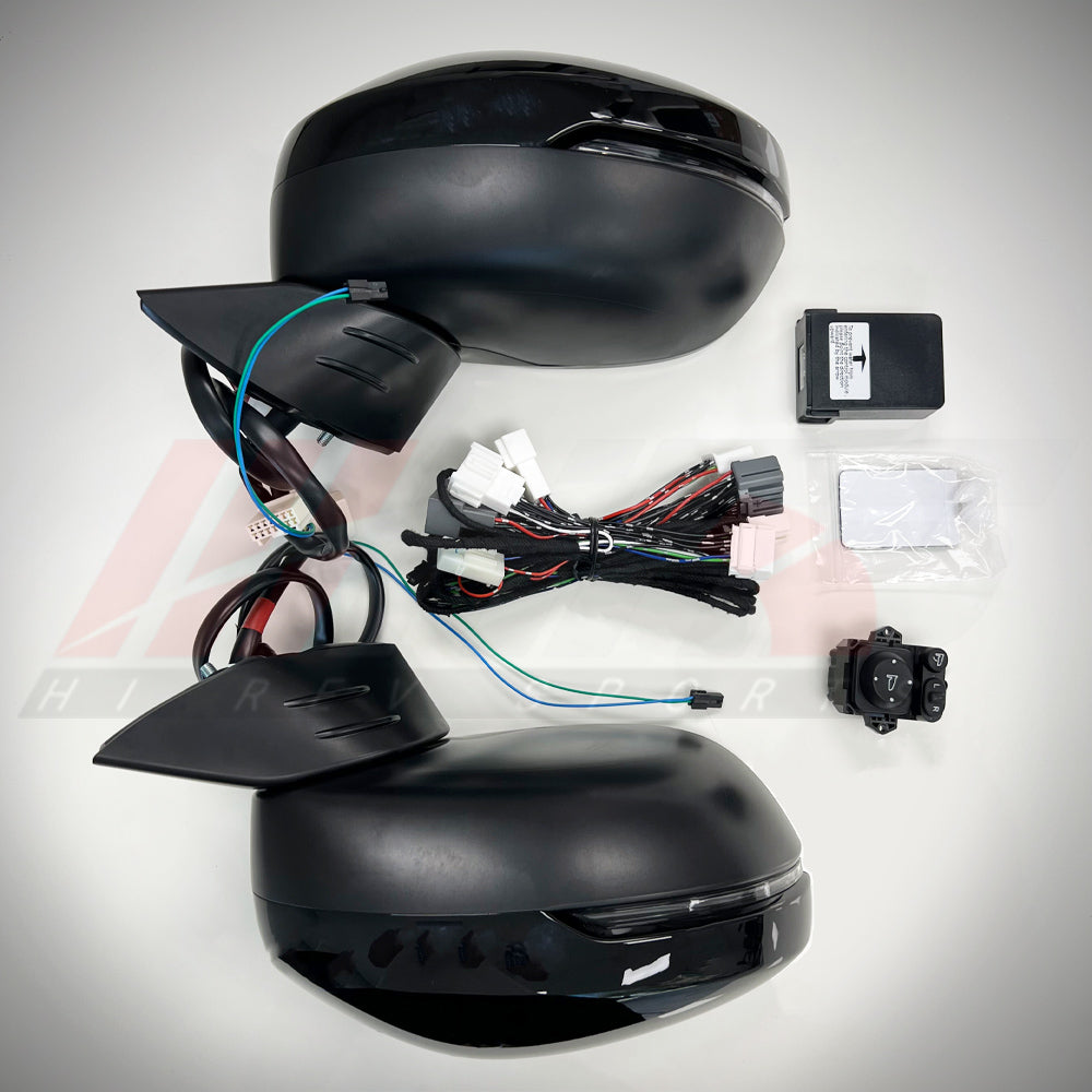 HRS 2022-26 Honda Civic 11th Gen Sedan/Hatchback Power Folding Mirrors - The Elite Series