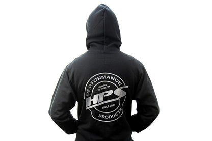HPS Performance Products 2022 Round Logo Zip-Up Hoodie, Black
