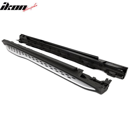 2023-2025 Benz GLC300 OE Style Black Running Board Aluminum Plastic