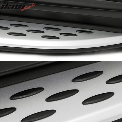 2023-2025 Benz GLC300 OE Style Black Running Board Aluminum Plastic