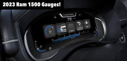 2019–2026 RAM 1500 12″ OEM Digital Cluster Plug and Play Kit