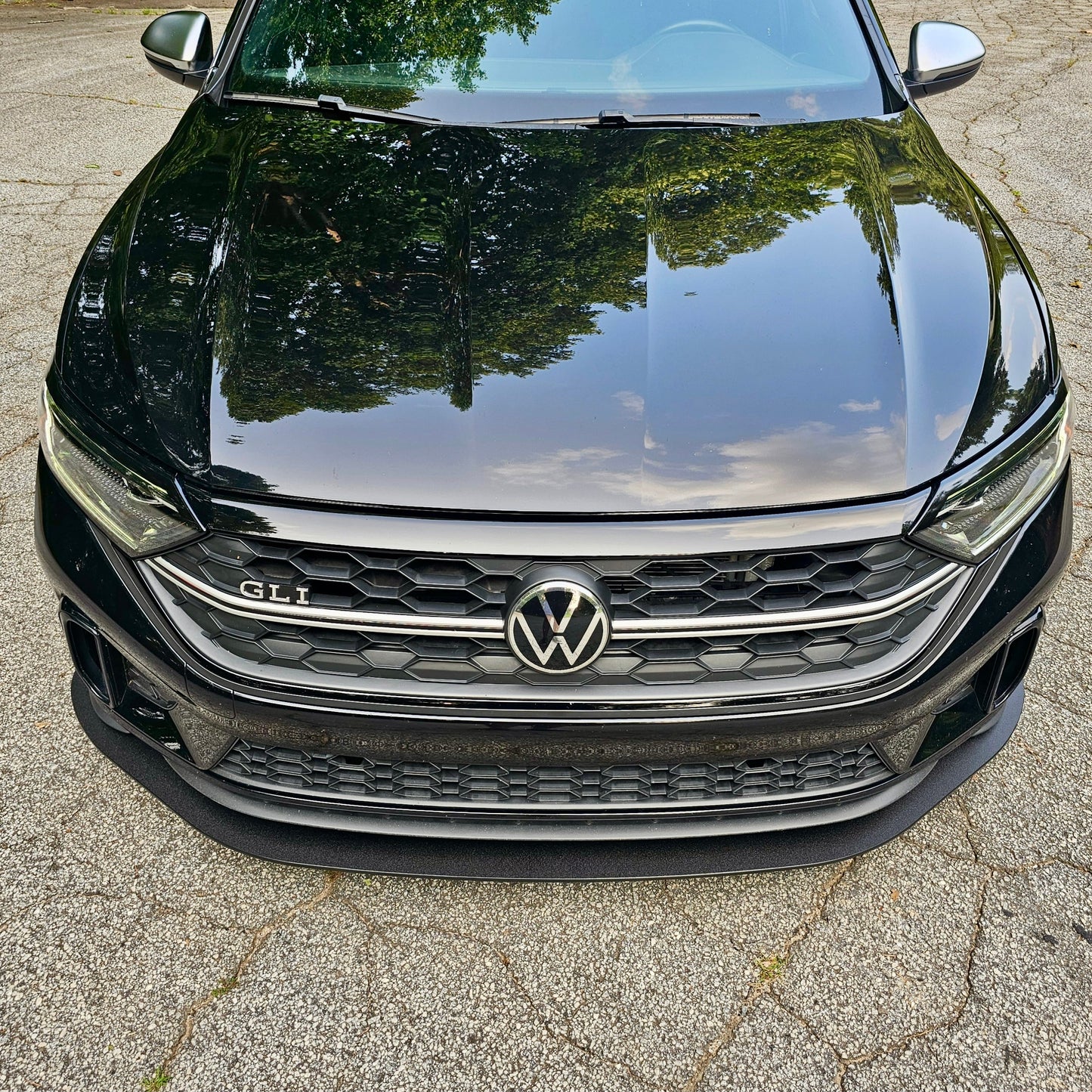 Front Lip for MK7/ MK7.5 / MK7.75 Jetta & GLI (2019-2025) includes facelift - bumper mounted splitter