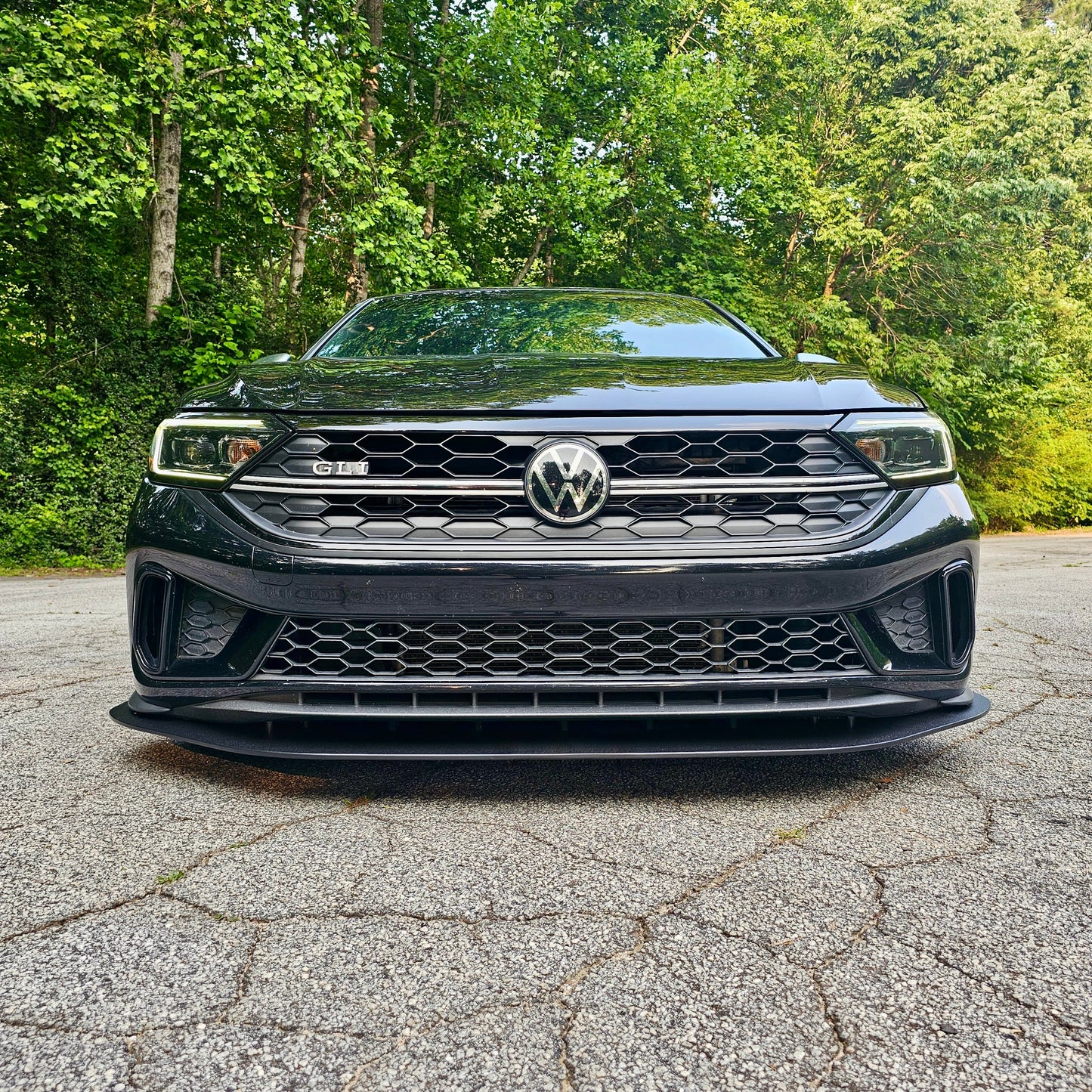 Front Lip for MK7/ MK7.5 / MK7.75 Jetta & GLI (2019-2025) includes facelift - bumper mounted splitter
