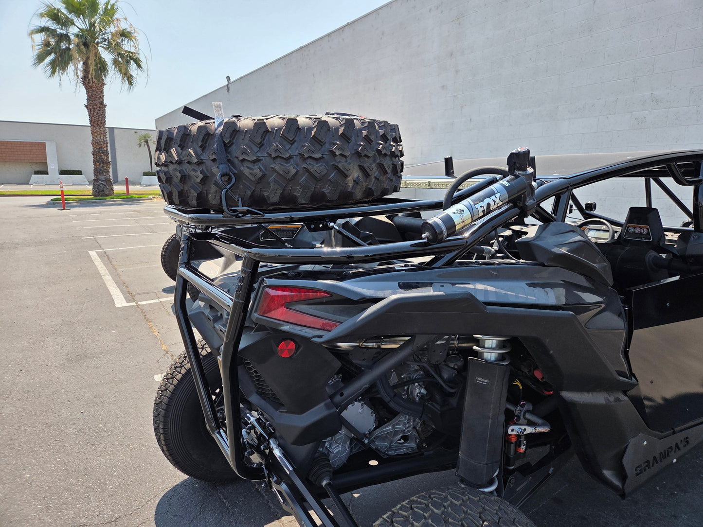 2017+ Can-Am Maverick X3 Max Cage with Attached Rear Bumper
