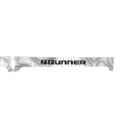 3 Piece Topographic Map Dash Overlays - 2025+ 4Runner
