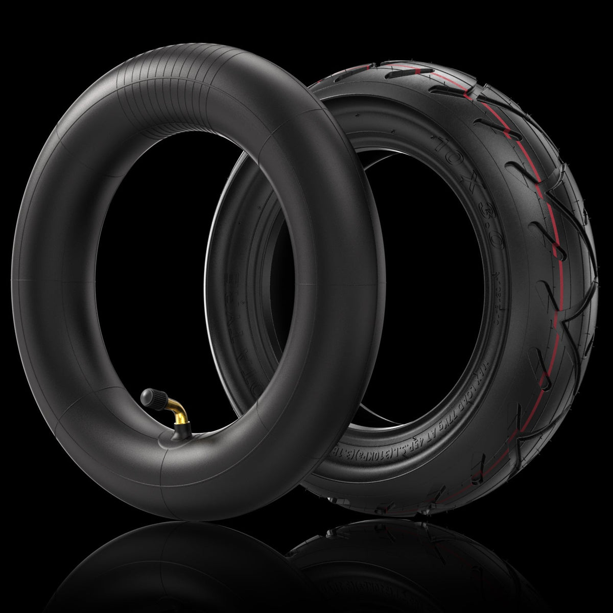 10x3.0 Electric Scooter Tire & Inner Tube Combo Set