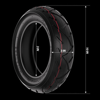 10x3.0 Electric Scooter Tire & Inner Tube Combo Set