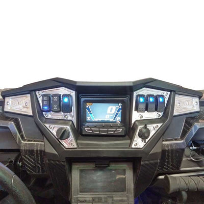 RZR Dash Panel Digital GPS 6 piece with switches