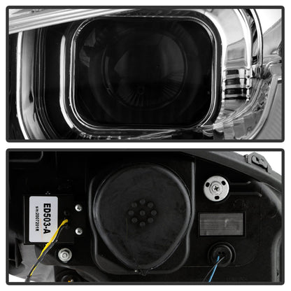 SPYDER Apex Series 05-13 Chevrolet C6 Corvette Hi Powered LED Module Headlights 5087942