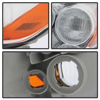 SPYDER xTune 07-09 Toyota Camry (Excl Hybrid) Driver Side Headlight - OEM Left (HD-JH-TCAM07-OE-L) 9943201