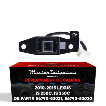 Lexus IS 250C/350C (2010-2015) OEM Replacement Backup Camera OE Part # 86790-53020, 86790-53021