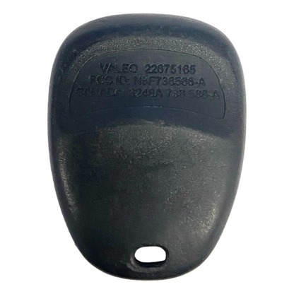 Saturn Ion 2003-2007 OEM 4 Button Keyless Entry Remote N5F2736566-A