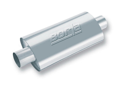 Borla XR-1 Racing Sportsman 3.5in. Outlet / 3.5in Inlet Oval Muffler 40945