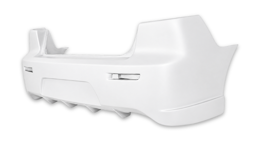 2008-2017 Mitsubishi Lancer Gralix C-1 Rear Bumper