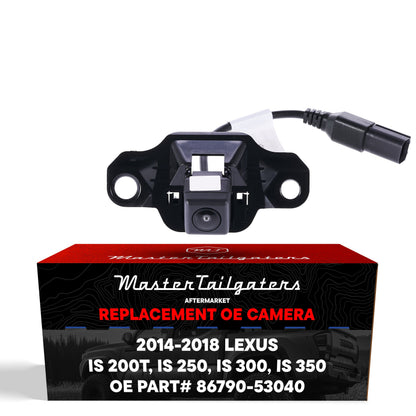 Lexus IS 200t (2015-2017), IS 250 (2014-2017), IS 300 (2015-2018), IS 350 (2014-2018) OEM Replacement Backup Camera OE Part # 86790-53040