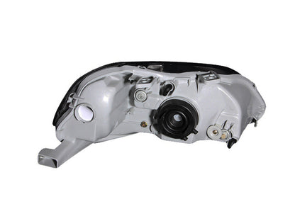 Anzo 1999-2000 Honda Civic Crystal Headlights Black