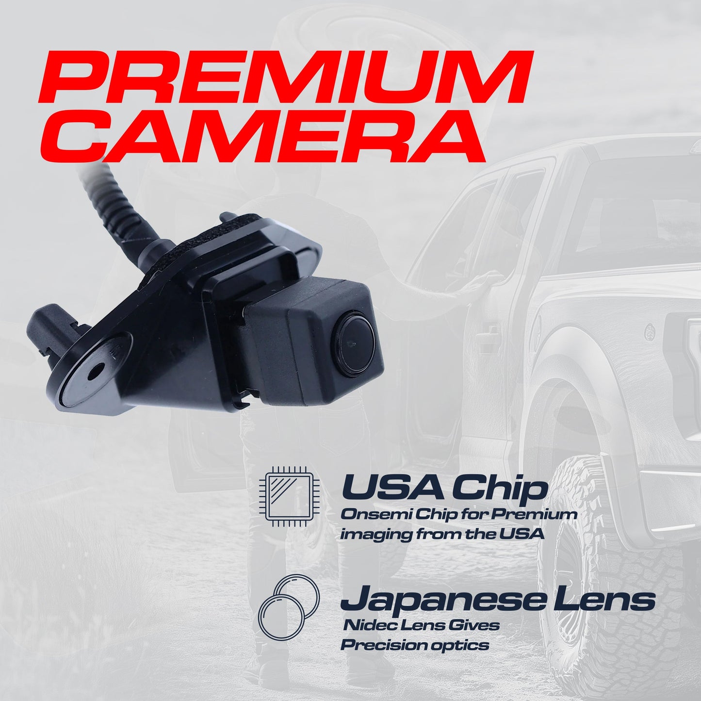 Lexus LX 570 (2008-2015) OEM Replacement Backup Camera OE Part # 86790-60090, 86790-60091, 86790-60092