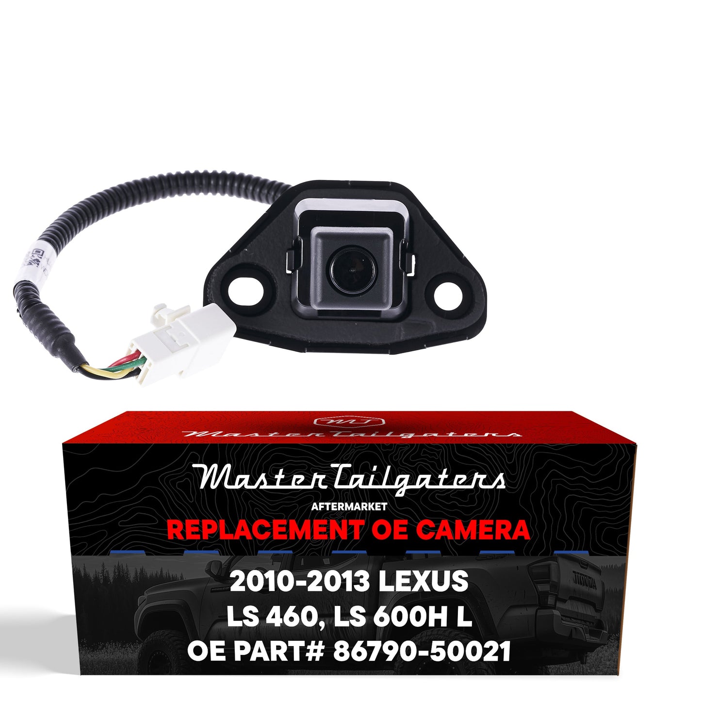 Lexus LS 460, LS 600h L (2010-2013) OEM Replacement Backup Camera OE Part # 86790-50021