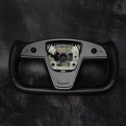 2023+ Tesla Model S / Model X / Plaid Custom Steering Wheel by Exclusive Steering