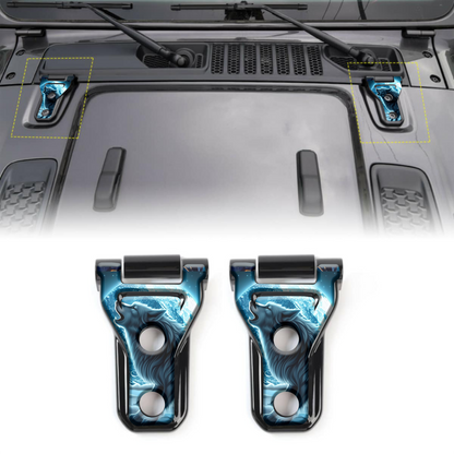 Wolf hood hinge overlay decals 20