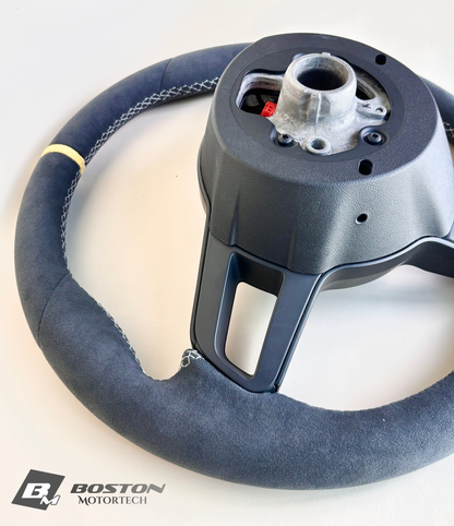 Manual Porsche 991.2 Steering Wheel in Yellow