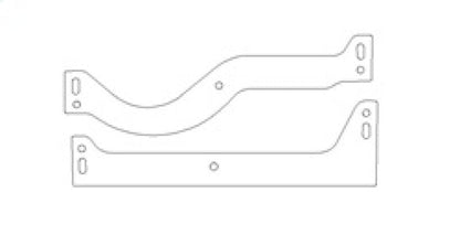 Cometic Gasket Cometic Chrysler LA V8 .047in Fiber Intake Rail Gasket Kit C5625-047