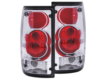 Anzo 1989-1995 Toyota Pickup Tail lights Chrome