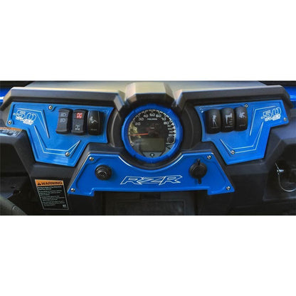 XP1000 6 Switch Dash Panel Blue