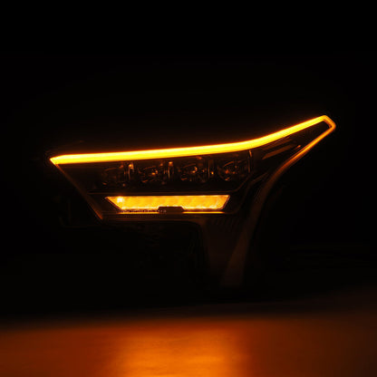AlphaRex 22-23 Toyota Tundra NOVA-Series Headlights Black w/White DRL - Req 810029 OR 810030 880862 *Discontinued