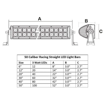 6 inch LED Light Bar