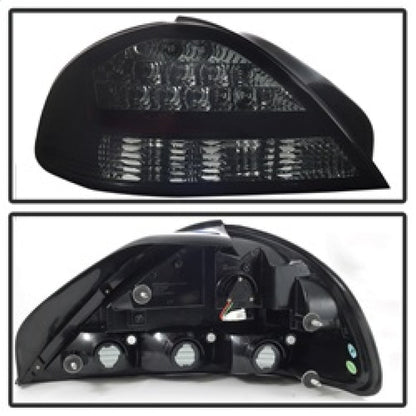 Spyder 99-05 Pontiac Grand Am LED Tail Lights - Black Smoke 5084309