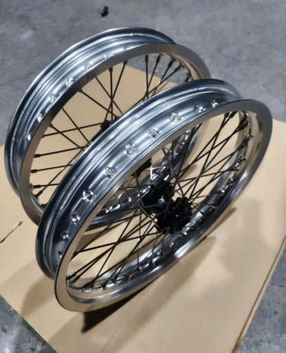 Supermoto Wheel Set For Surron LBX/E Ride Pro/Talaria XXX, MX3, MX4, MX5