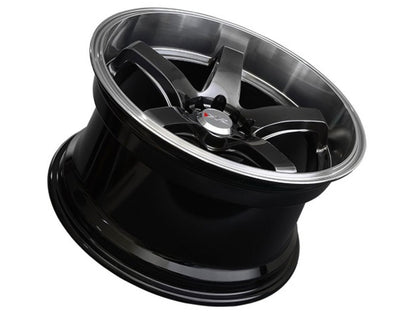 XXR 555 Wheel Chromium Black / Machined Lip 18x8.5 +25 5x100,5x114.3