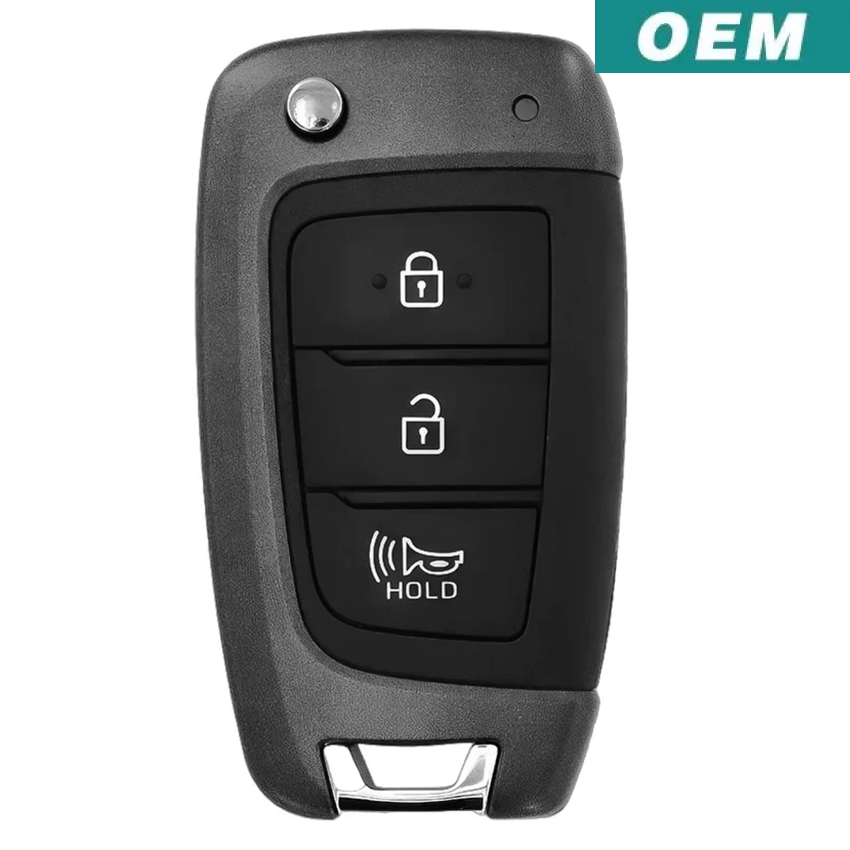 Hyundai Kona 2021-2022 OEM 3 Button Remote Flip Key 2AV76-NMOK-451T (95430-J9300)
