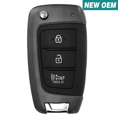 Hyundai Kona 2021-2022 OEM 3 Buttons Remote Flip Key 2AV76-NMOK-451T (95430-J9300) | New