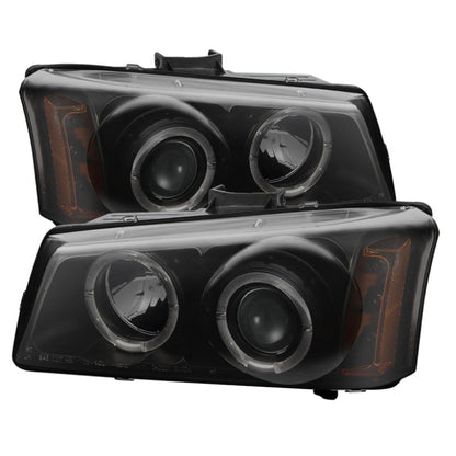 Spyder Chevy Silverado 1500/2500/3500 03-06 Projector Headlights PRO-YD-CS03-AM-BSM 5078315