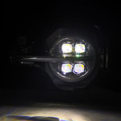 AlphaRex 21-23 Ford Bronco NOVA LED Proj Headlights Alpha-Black w/Activ Light/Seq Signal/DRL 880259 *Discontinued