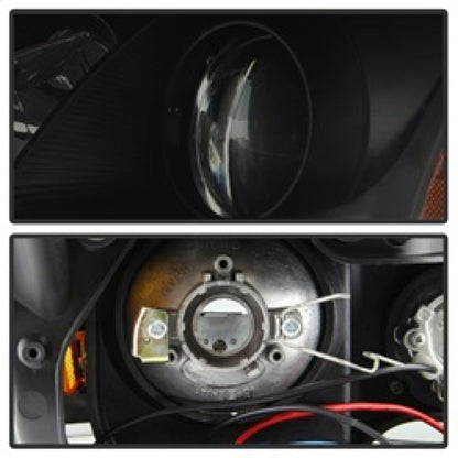 Spyder Lexus IS 250/350 2006-2010 Projector Headlights DRL Black Smoke PRO-YD-LIS06-DRL-BSM 5080073