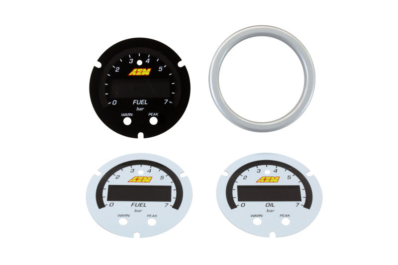 AEM Electronics Instrument Trim Ring Set