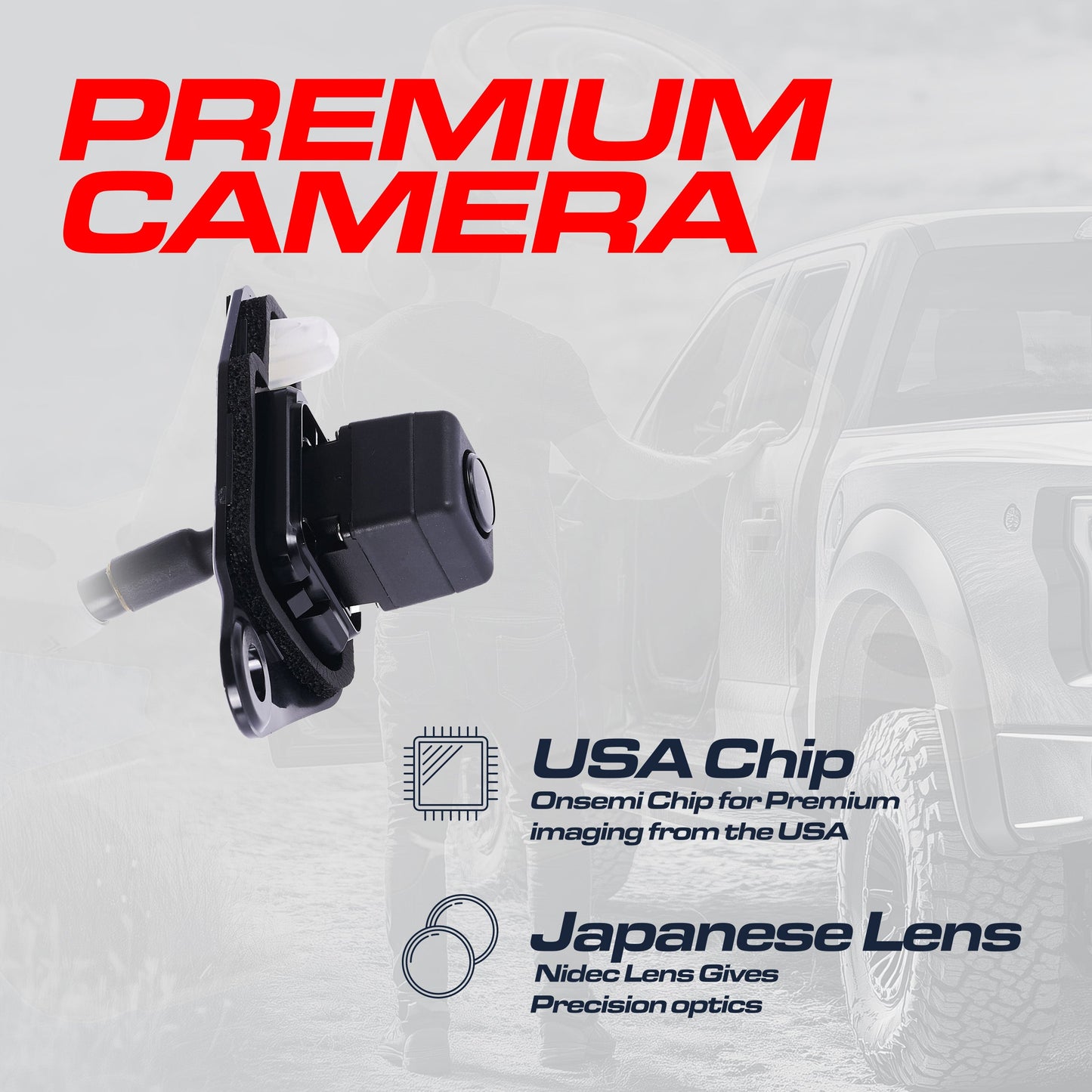 Lexus RX 350/450h (2010-2013) OEM Replacement Backup Camera OE Part # 86790-48090, 86790-48091, 86790-48092