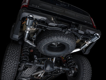 AWE Tuning AWE Gen 3 Raptor SwitchPath Exhaust  - Chrome Silver Tips 3025-32356