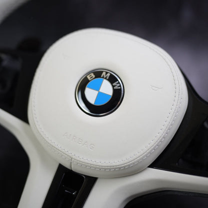 BMW M5 F90 & 91 /  M8 G15, G16, & G17 / X3 G01 / X4 G02 / X6 F86 / 5 Series G30 / 7 Series G11 / G12  Custom Steering Wheel by Exclusive Steering