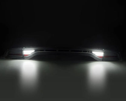 AlphaRex 15-23 Dodge Charger NOVA-Series Prismatic LED Tail Lights Alpha-Black 642020 *Discontinued