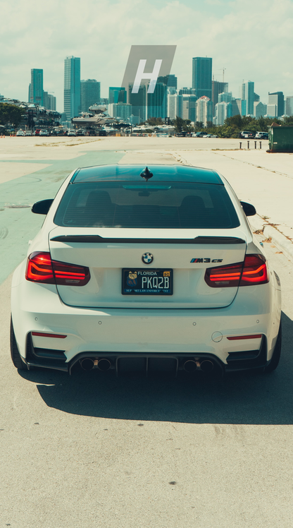 CS V2 Dry Carbon Fiber Trunk Spoiler - F30 3-Series | F80 M3