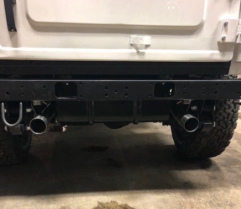 2.25" Dual Rear Exit Cat Back Exhaust