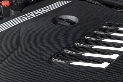 Dinan Matte Carbon Fiber Engine Cover - 2020-2025 BMW B58D Matte Carbon Fiber - G01/G02/G20/G22/G23/G26/G29/G42