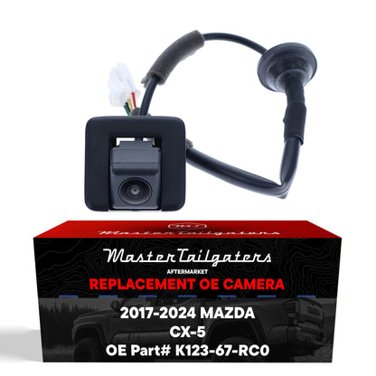 Mazda CX-5 w/o AVM (2017-2024) OEM Replacement Backup Camera OE Part # K123-67-RC0